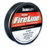 Hilo Fireline 0.12mm (4lb) Crystal - 114.3m